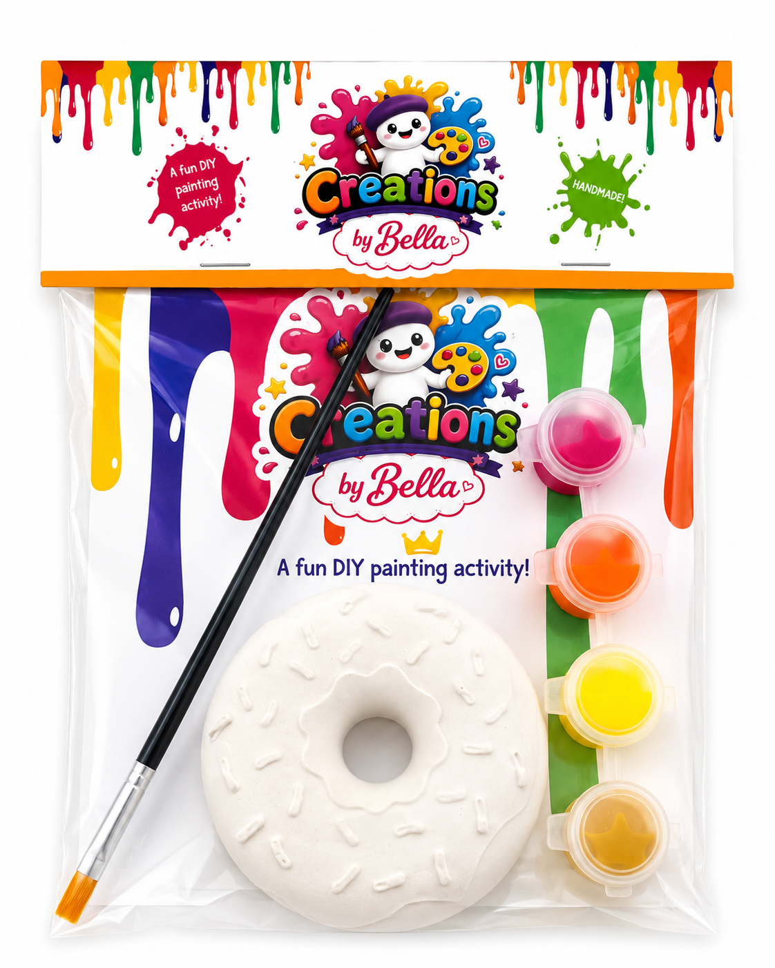 Plaster Painting Kits For Kids | Donut Edition