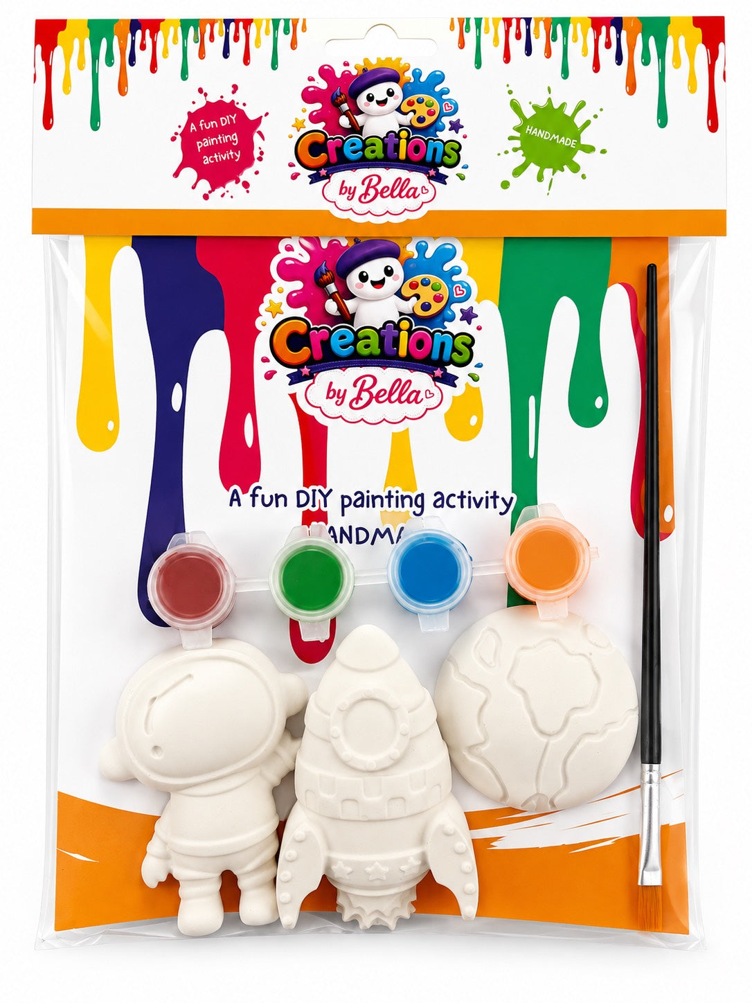 Plaster Painting Kits For Kids | Space Edition