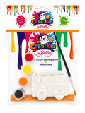 Plaster Painting Kits For Kids | School Bus Edition