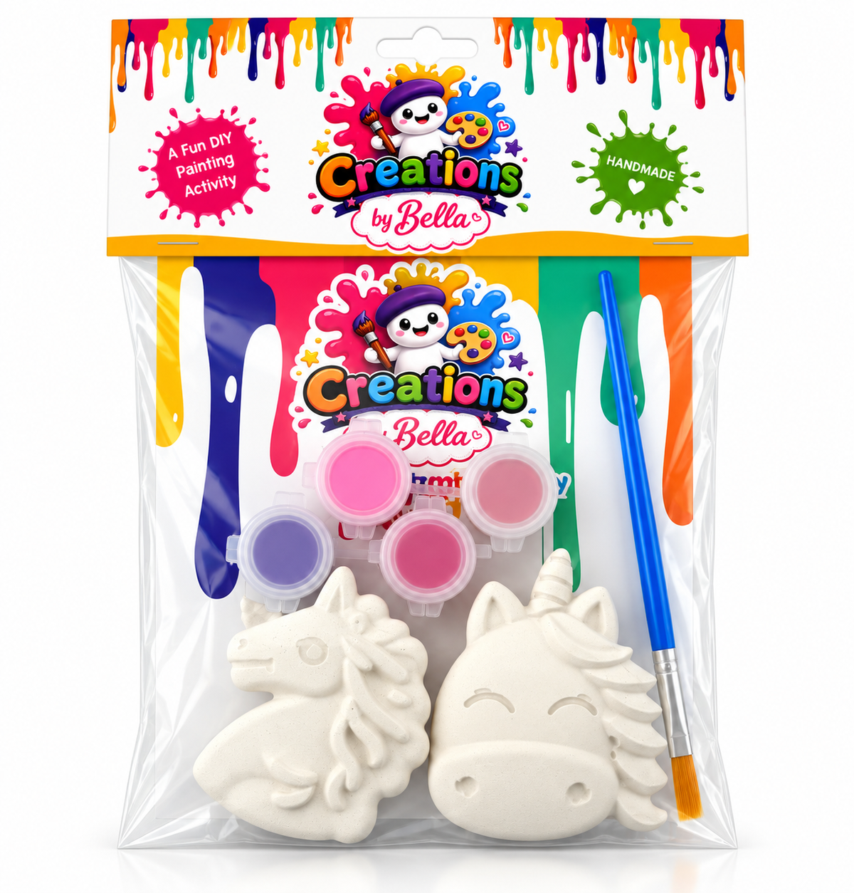 Plaster Painting Kits For Kids | Unicorn Friends Edition