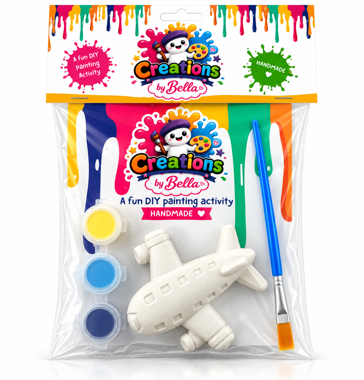 Plaster Painting Kits For Kids | Airplane Edition