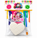 Plaster Painting Kits For Kids | Quilted Heart Edition