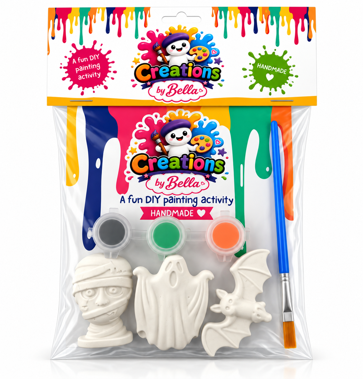 Plaster Painting Kits For Kids | Halloween Edition