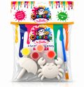 Plaster Painting Kits For Kids | Crab & Beach Umbrella Edition