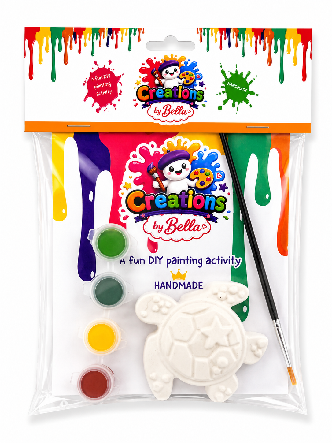 creations by Bella turtle painting kit